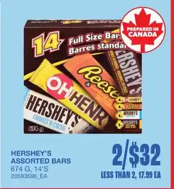 Wholesale Club ASSORTED BARS, 674 G, 14'S offer