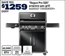 RONA Napoleon Rogue Pro 525 propane gas grill offer