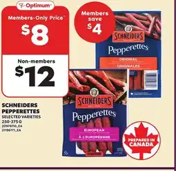 Loblaws SCHNEIDERS PEPPERETTES offer