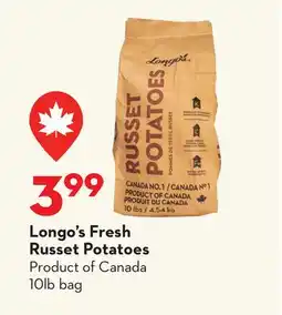 Longo's Fresh Russet Potatoes offer