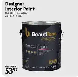 Home Hardware Designer Interior Paint offer