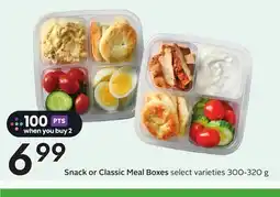 Sobeys Snack or Classic Meal Boxes offer