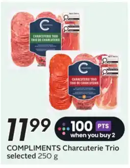 Sobeys COMPLIMENTS Charcuterie Trio offer