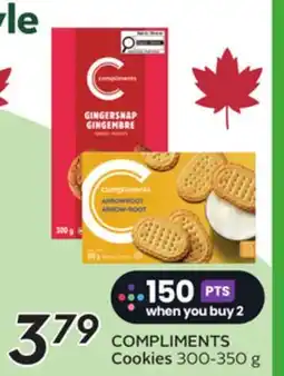 Sobeys COMPLIMENTS Cookies offer