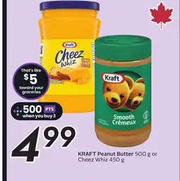 Sobeys KRAFT Peanut Butter offer