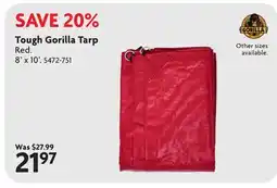 Home Hardware Tough Gorilla Tarp offer