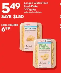 Longo's Longo's Gluten-Free Fresh Pasta offer