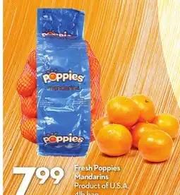 Longo's Fresh Poppies Mandarins offer