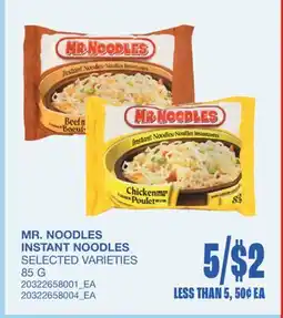 Wholesale Club INSTANT NOODLES offer