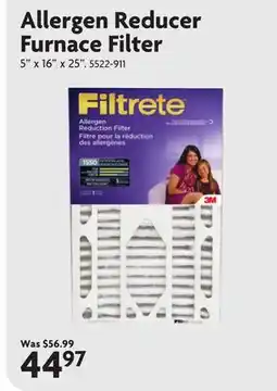 Home Hardware Allergen Reducer Furnace Filter offer
