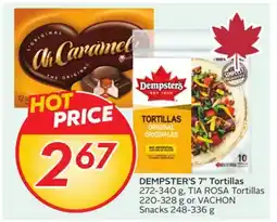 Sobeys DEMPSTER'S 7 Tortillas offer