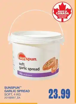 Wholesale Club GARLIC SPREAD SOFT offer