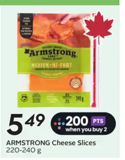 Sobeys ARMSTRONG Cheese Slices offer