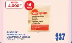 Wholesale Club SHREDDED PIZZA MOZZARELLA CHEESE offer