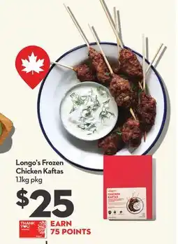 Longo's Longo's Frozen Chicken Kaftas offer