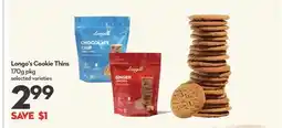 Longo's Cookie Thins offer