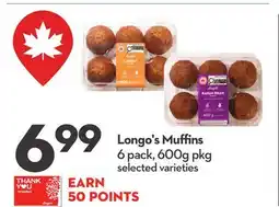 Longo's Muffins offer