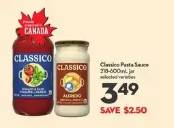 Longo's Pasta Sauce offer