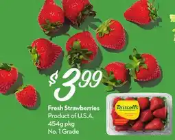Longo's Fresh Strawberries offer