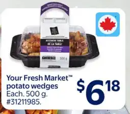 Walmart Your Fresh Market potato wedges offer