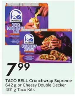 Sobeys TACO BELL Crunchwrap Supreme offer