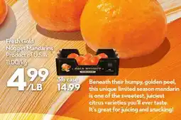 Longo's Fresh Gold Nugget Mandarins offer