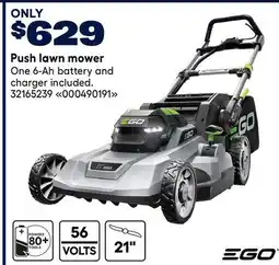 RONA EGO Push lawn mower offer