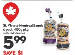Longo's St. Viateur Montreal Bagels offer
