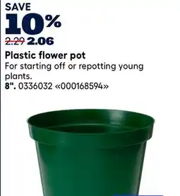 RONA Plastic flower pot 8 offer