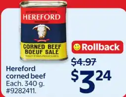 Walmart Hereford corned beef offer