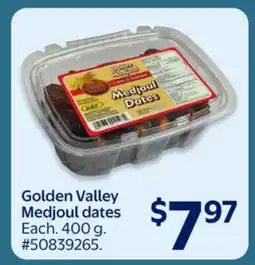 Walmart Golden Valley Medjoul dates offer