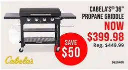 Cabela's CABELA'S 36 PROPANE GRIDDLE offer