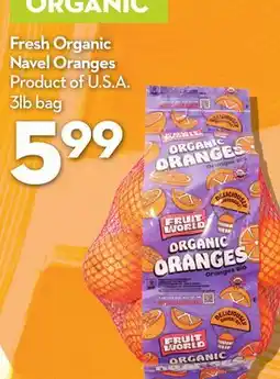 Longo's Fresh Organic Navel Oranges offer