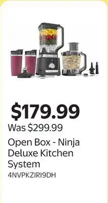 Walmart Open Box - Ninja Deluxe Kitchen System offer