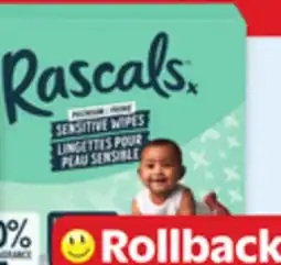 Walmart Rascals premium wipes offer
