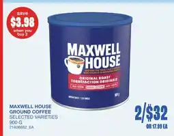 Wholesale Club GROUND COFFEE offer