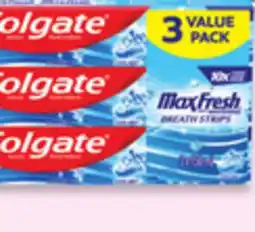 Walmart Colgate MaxFresh 3 x 150 mL toothpaste offer