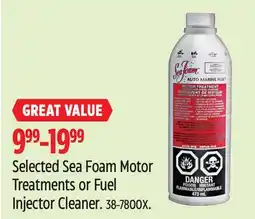 Canadian Tire Selected Sea Foam Motor Treatments or Fuel Injector Cleaner offer