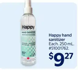 Walmart Happy hand sanitizer offer