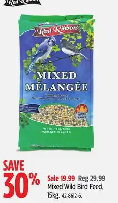 Canadian Tire Red Ribbon Mixed Wild Bird Feed, 15kg offer