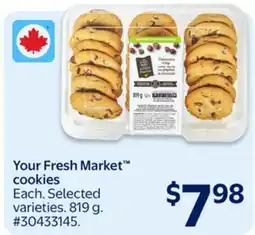 Walmart Your Fresh Market cookies offer