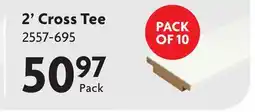 Home Hardware 2' Cross Tee Embassy Ceiling System offer