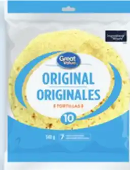 Walmart Great Value 7 tortillas offer