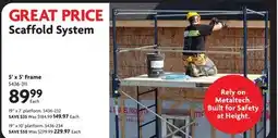 Home Hardware Scaffold System offer