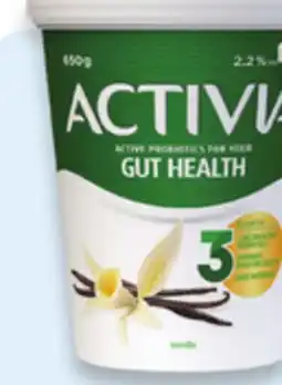 Walmart Activia yogurt tubs offer