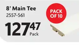 Home Hardware Embassy Ceiling System 8' Main Tee offer