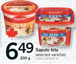 Fortinos SAPUTO FETA offer