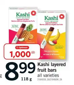 Fortinos KASHI LAYERED FRUIT BARS offer
