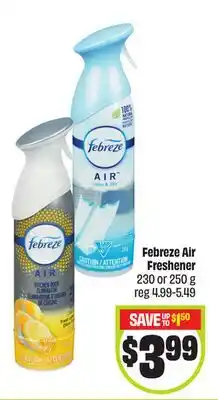 FreshCo Febreze Air Freshener 230 or 250 g - Ramadan offer