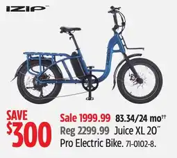 Canadian Tire iZip Juice XL 20˝ Pro Electric Bike offer